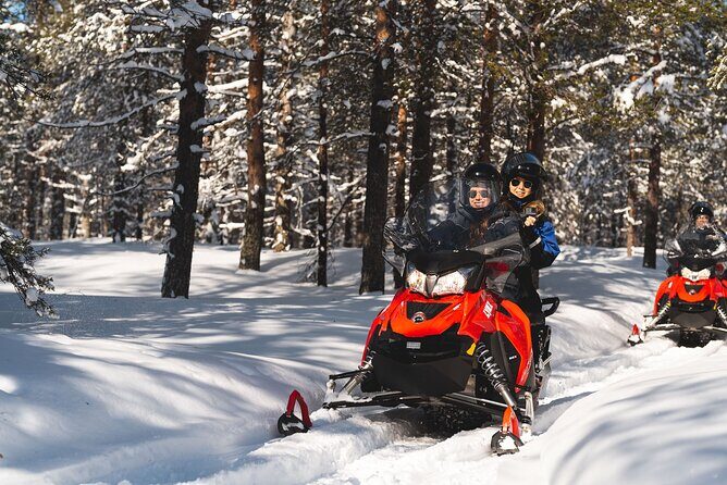Snowmobile Safari into the Arctic Circle Forest - What the Tour Entails — In Detail