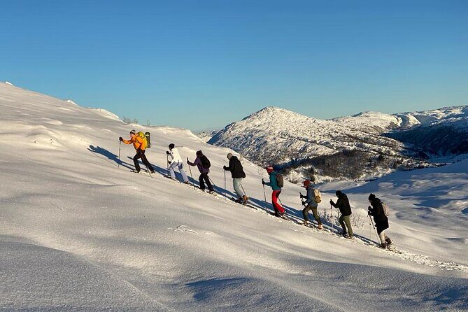 Snowshoe hiking Bergen Public - Norway Mountain Guides - Key Points