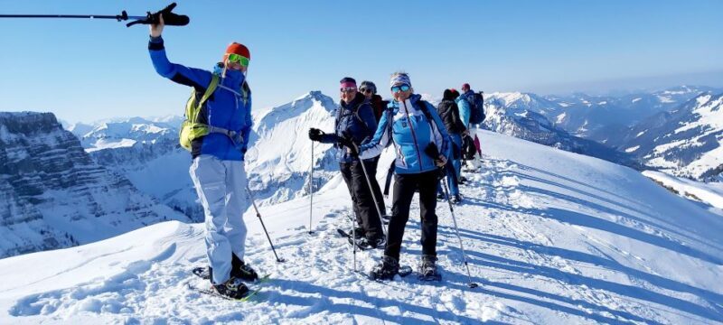 Snowshoe tour Ifen/Gottesacker Allgäu Kleinwalsertal - The Journey and Scenery