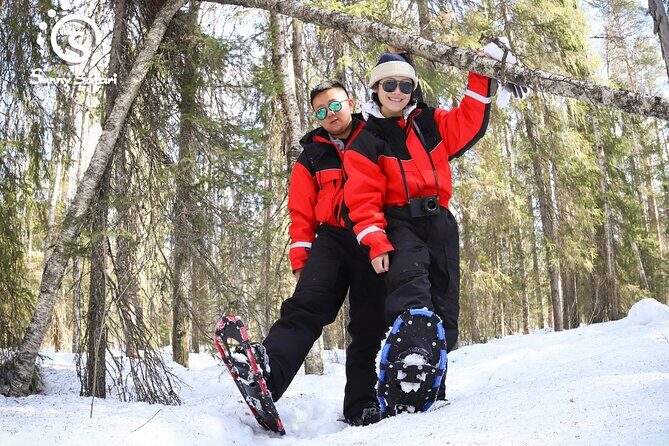 Snowshoeing in Lapland Wilderness - The Walk and the Group Size