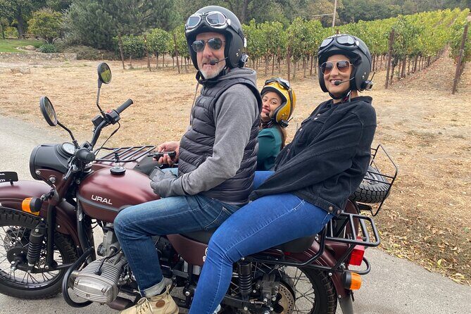 Sonoma Valley Sidecar Wine tours - The Cost and Value