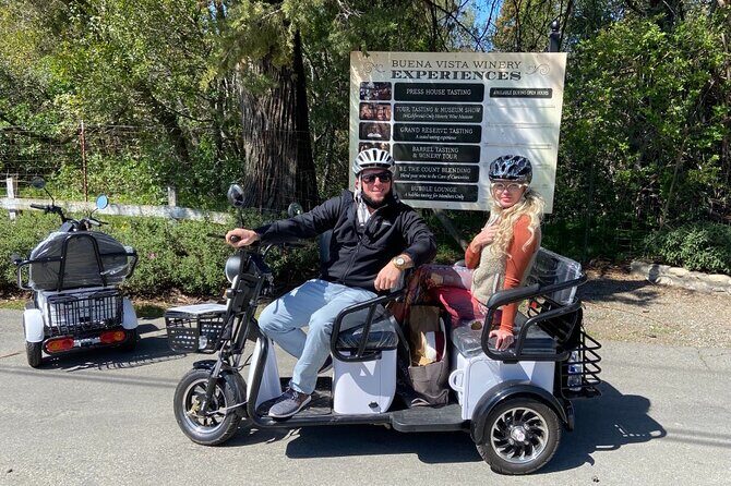 Sonoma Wine Country Electric Trike Tour - 5 hours - FAQ