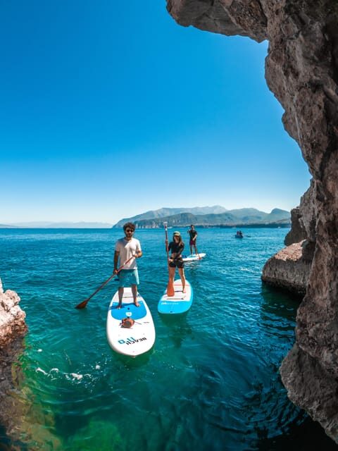 Sorrento: SUP Paddleboard Tour to Bagni Regina Giovanna - A detailed look at the itinerary