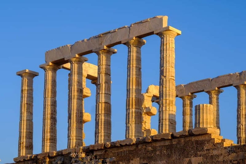 Sounion Private Tour: Just Your Group & Pro Photos - An up-close look at the Sounion private tour experience