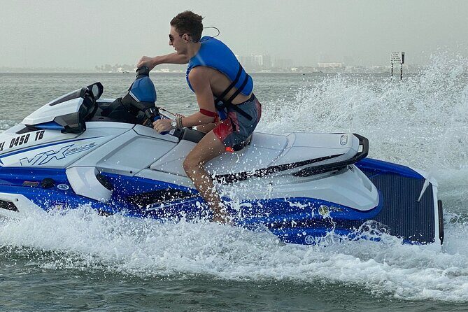 South Beach Jet Ski Rental departs Bayside Marketplace - Pricing and What It Covers