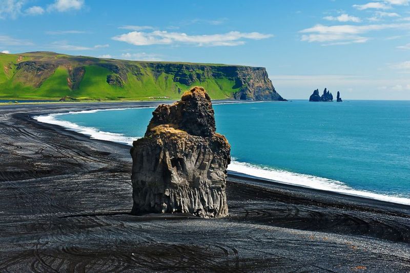 South Coast Classic: Full-Day Tour from Reykjavik - Reynisfjara Black Sand Beach: Basalt Columns, Sea Stacks, and Cave-Like Rock