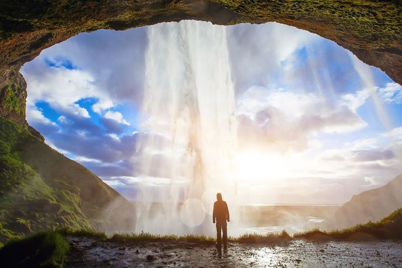 South Coast Classic: Full-Day Tour from Reykjavik - Seljalandsfoss: The 60-Meter Walk-Behind Water Experience