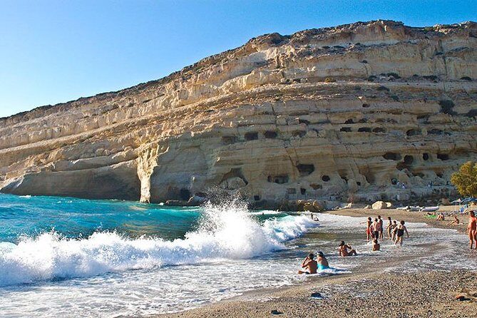 South Crete: Matala Beach & Ancient Gortyn - Key Points