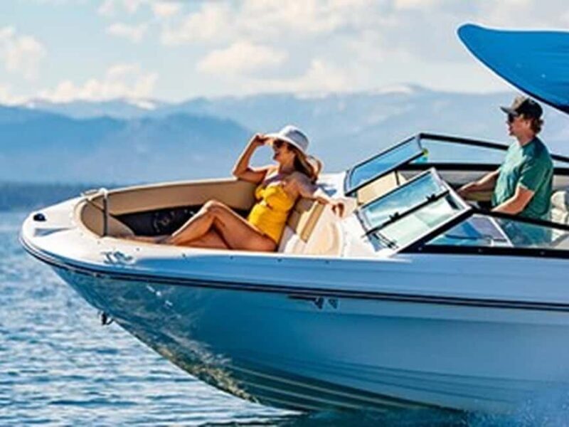 South Lake Tahoe: 24-foot Crest Pontoon Boat Rental - Key Points