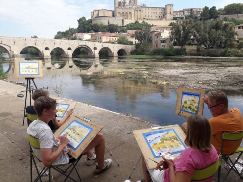 South of France: Painting Memories Class with a Local Artist - What to Expect During the Class