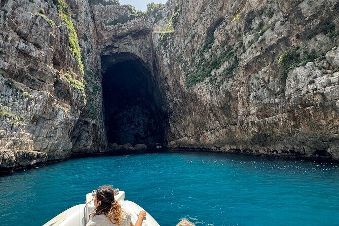 Speedboat Tour to Sazan Island, Haxhi Ali Cave and Marine Park - Key Points