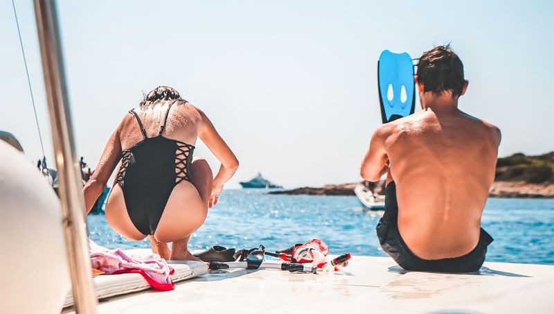 Split: Blue Lagoon and 3 Islands Speedboat Tour - From the sundeck: views you get only by boat