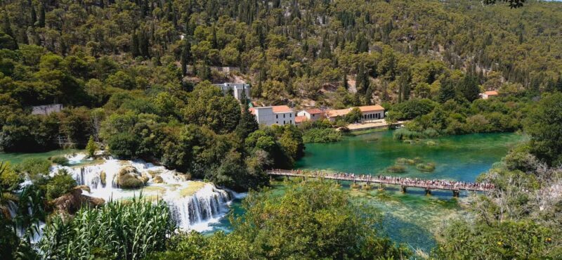 Split: Krka Waterfalls, River Cruise & Panoramic Viewpoint - The Journey Begins: Comfortable Transit from Split