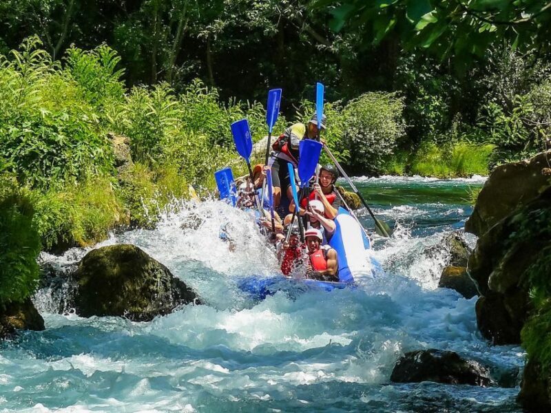Split/Omi: Cetina River Rafting with Cliff Jump & Swimming - Key Points