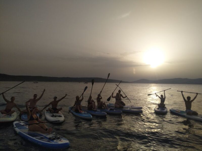 Split Sunset Stand Up Paddle Tour With Wine - Key Points