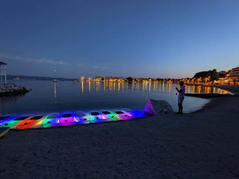 Split: Transparent SUP night Glow tour - The Route: Sea and River in One Night