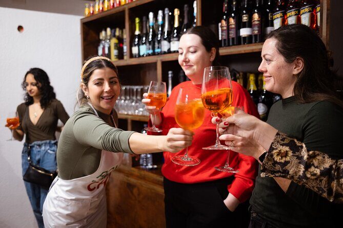 Spritz and Spaghetti: Small Group Tipsy Cooking Class - The Food and Drinks: Simple, Tasty, Authentic