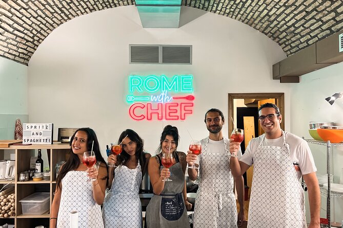Pasta Cooking Class Near the Colosseum with 3 Spritz Cocktails - Practical Details That Matter