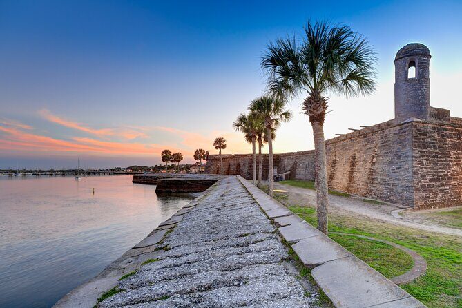 St Augustine at Sunset History Golf Cart Tour - The Itinerary in Detail