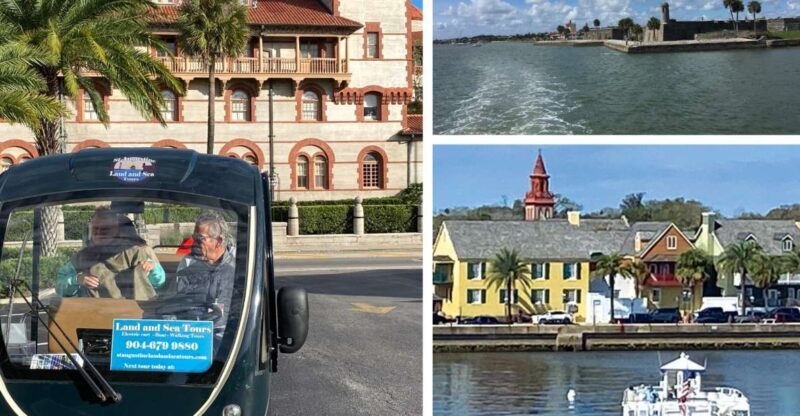 St. Augustine: Boat Cruise and Electric Golf Cart Tour - Exploring St. Augustine: Boat Cruise and Electric Golf Cart Tour