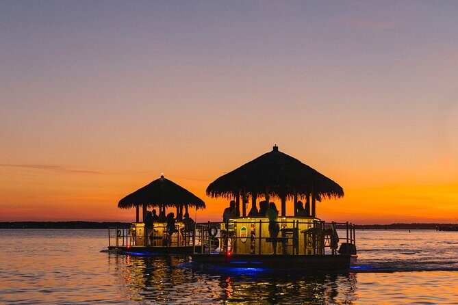 St Augustine Floating Tiki Boat Cruise with BYOB Option - Key Points