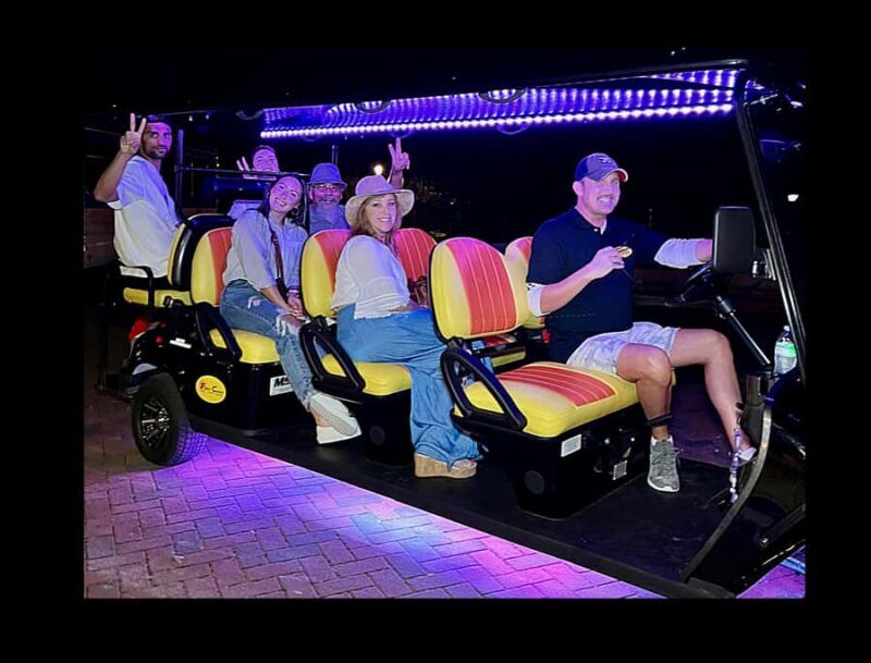 St.Augustine Ghost Tour on Premium Golf Cart with PiCk Up - FAQ