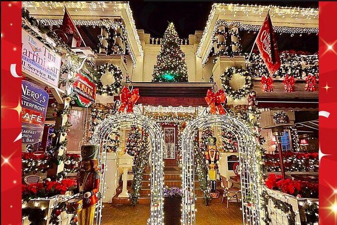 St Augustine Nights of Lights Tour on Premium Electric Cart - The Itinerary Breakdown