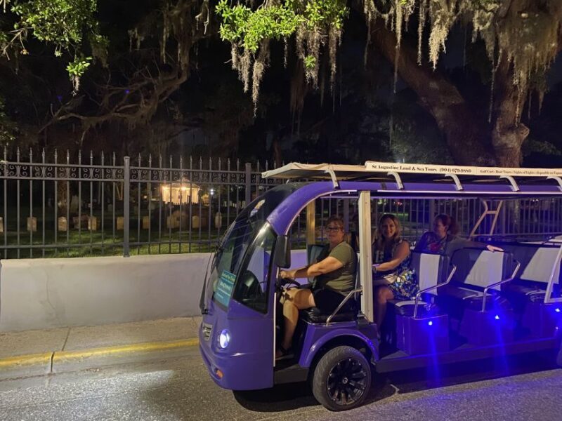 St Augustine: Riding with the Ghosts Golf Cart Tour - How the Tour Works: A Closer Look