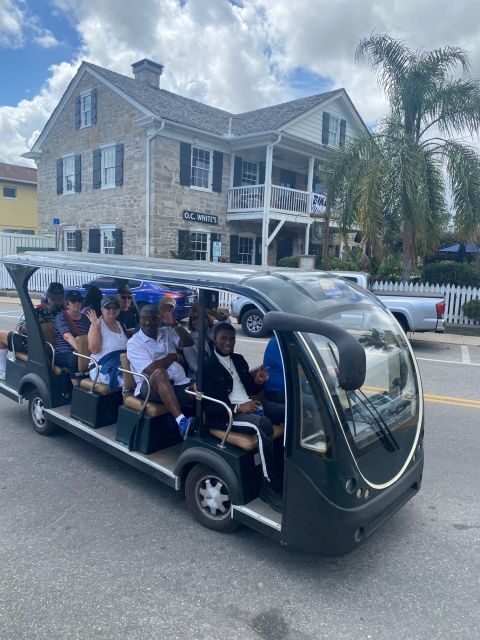 St. Augustine: Waterfront and Downtown Golf Cart Tour - Transportation & Group Size
