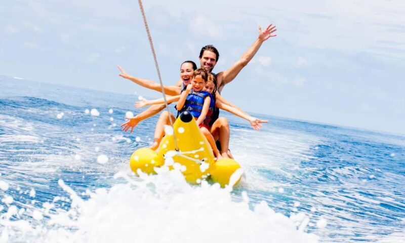 St. Georges Bay: Inflatable Banana Boat Ride - Key Points