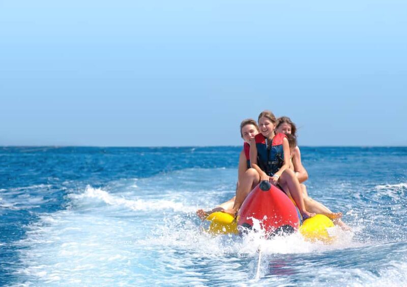 St. Georges Bay: Inflatable Banana Boat Ride - Value for Money