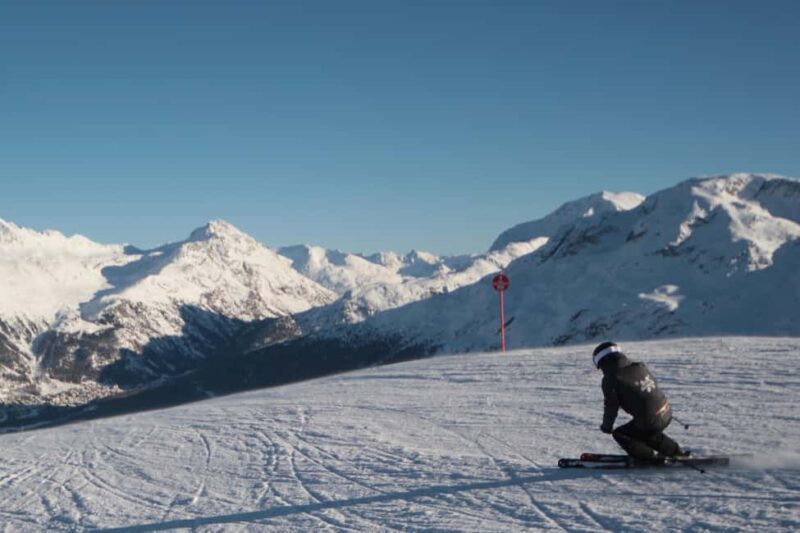 St. Moritz: Ski Lesson Full Day - Key Points