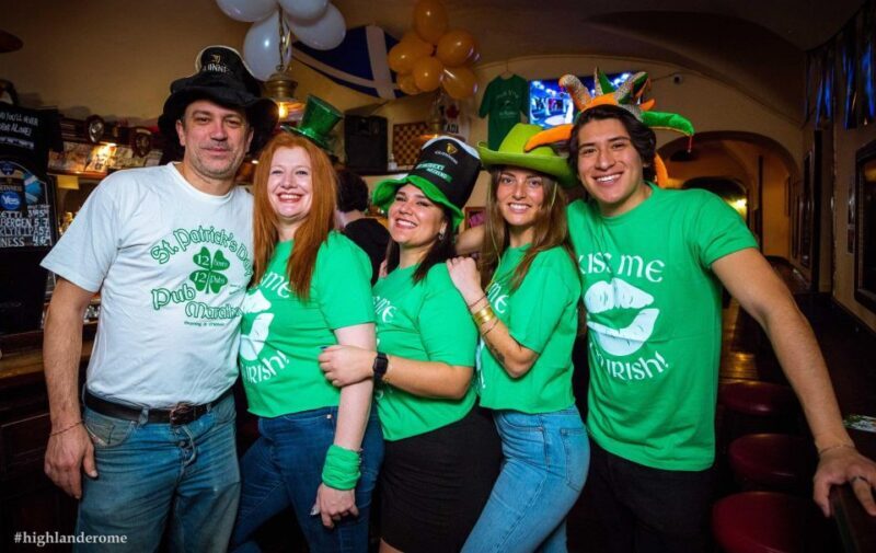 St Patricks Day in Rome - What to Expect from the Pub Crawl