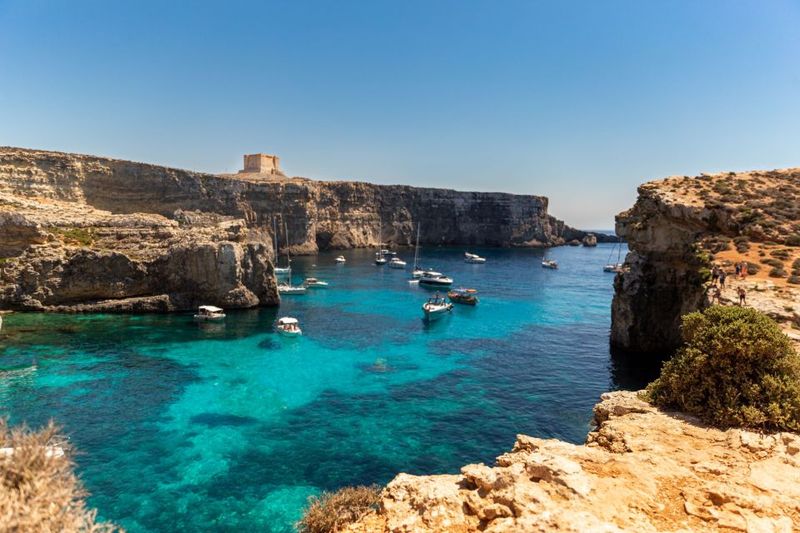 St Paul's Bay: Comino, Blue Lagoon, Gozo, & Caves Boat Tour - Elephant Rock and other rock formations: the easy win for photos