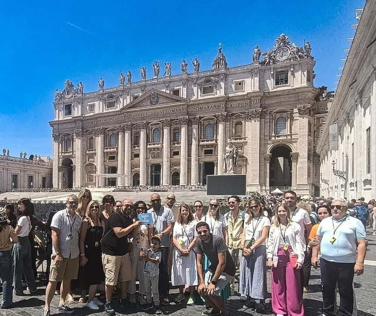 St. Peter's Basilica: Guided Tour with Reserved Entry - The Reviews Speak Volumes