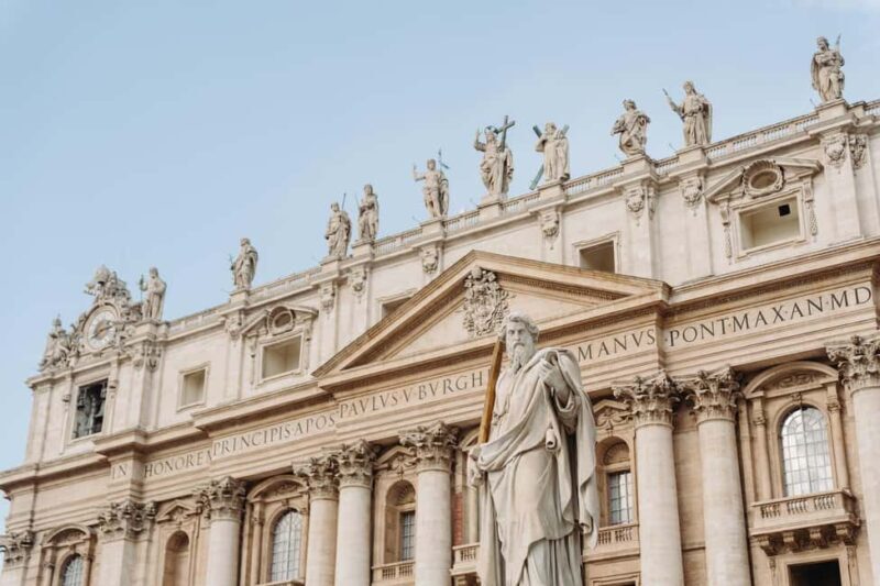 St. Peters Basilica Priority Access Tour with Dome & Crypt - Key Points