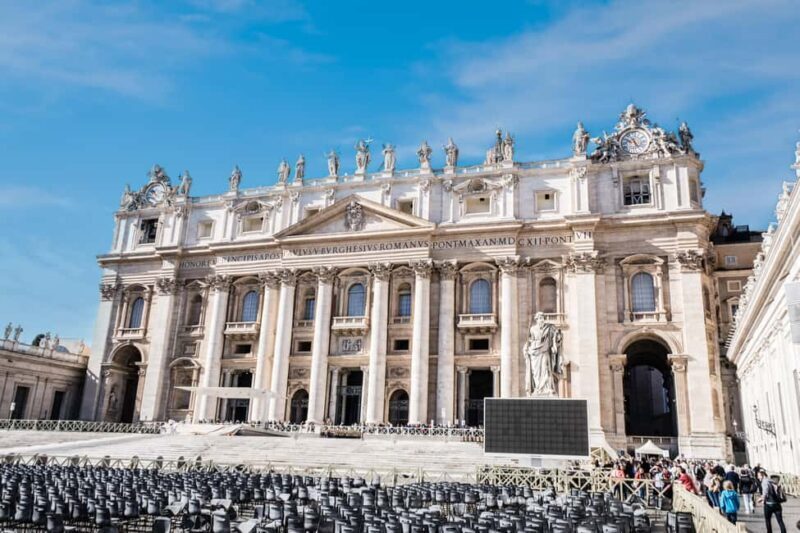St. Peters Basilica with Optional Dome Ticket & Audioguide - Key Points