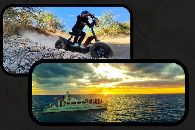 Stand UP ATV and Sunset Cruise Experience - Key Points