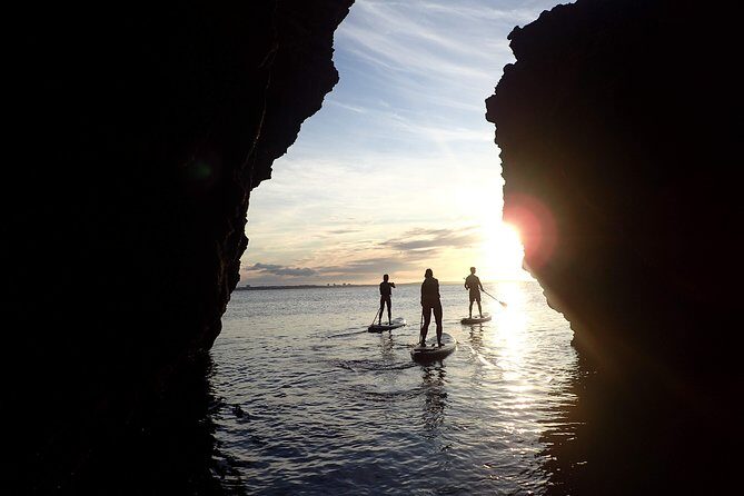 Stand Up Paddle Sunrise Caves Tour in Lagos - pickup Aljezur area - Key Points