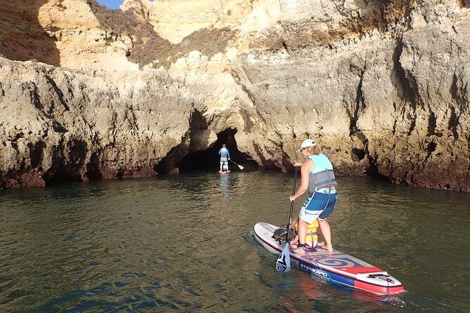 Stand Up Paddle Sunrise Caves Tour in Lagos - pickup Aljezur area - The Small Group Advantage