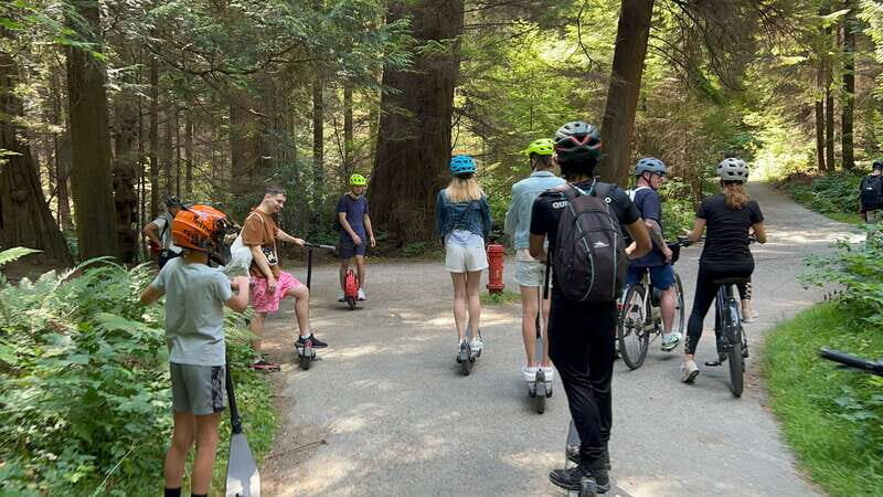 Stanley Park EUC & E-scooters loop tour - The Practical Aspects