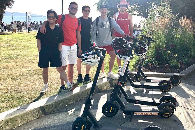 Stanley Park Seawall E-scooter Rental with Self Guided map - The Practicalities