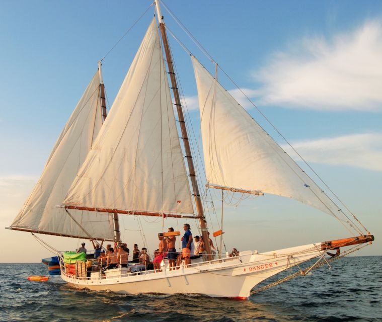 Stock Island Wind & Wine Sunset Sail aboard classic Schooner - The crew and atmosphere