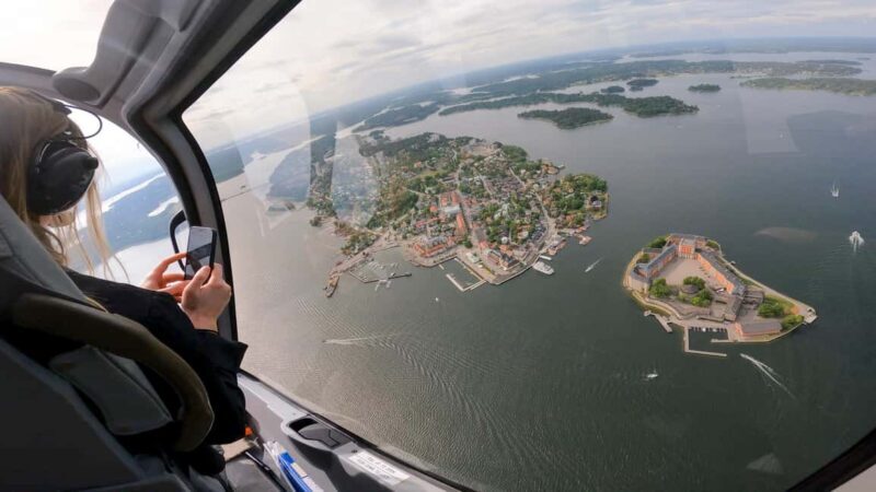 Stockholm 30-minute Private Helicopter Tour with Vaxholm - What to Expect from the Helicopter Tour