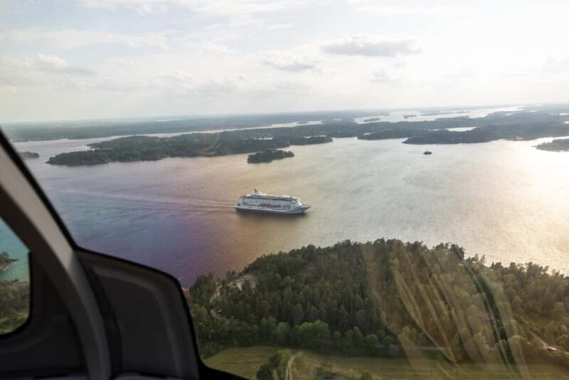 Stockholm 30-minute Private Helicopter Tour with Vaxholm - Authentic Feedback from Travelers
