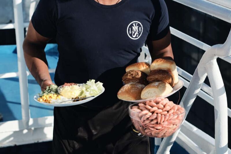 Stockholm All-You-Can-Eat Shrimp or Tacos Cruise & Livemusic - Key Points