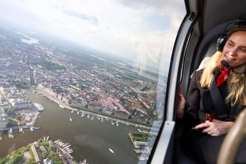Stockholm Helicopter Tour with Lunch at Grinda - Introduction