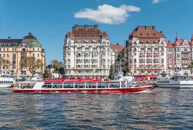 Stockholm: Hop-On Hop-Off Bus or Boat Option - The first sweep: Opera area into Gamla Stan