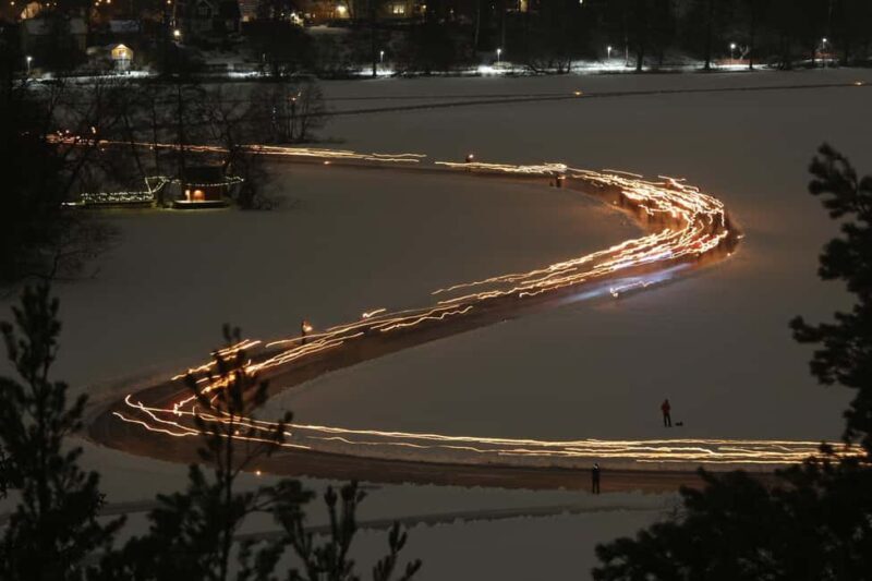 Stockholm: Ice Skating with fire & chance of Northern Lights - Setting the Scene: What the Tour Involves