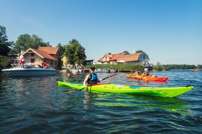 Stockholm: Kayaking tour around Vaxholm Archipelago with Fika - Key Points